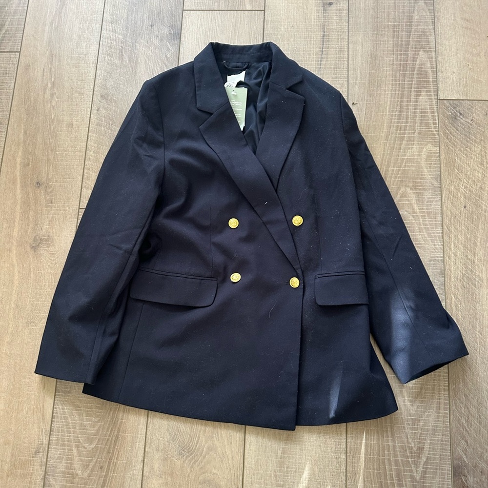H&M Navy Blazer in Size Medium NWT